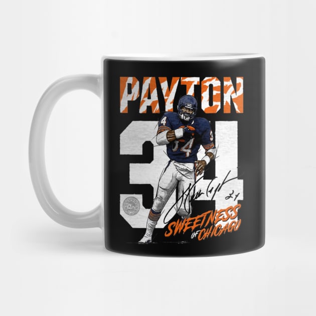 Walter Payton Chicago Rush by Buya_Hamkac